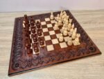 Wooden Chess set: Chess Board + chess pieces "Elite" - Image 3
