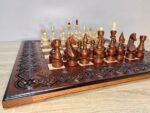 Wooden Chess set: Chess Board + chess pieces "Elite" - Image 4
