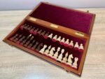 Wooden Chess set: Folding Board with Velvet-lined Storage + glossy pieces “Elite” - Image 8