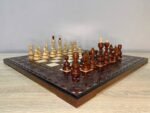 Chess Set: Chess Board + Classic Pieces "Deluxe" - Image 2