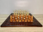 Wooden Chess Set: Chess Board + Chess pieces "Armed Forces of Ukraine" - Image 5