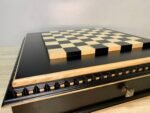 Wooden Chess Board with 2 Drawers for Storing chess pieces - Image 3