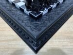 Wooden Chess Set: Glossy Board "Royal" + pieces "Knights" - Image 2