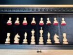 Chess Set: Wooden Board with Storage + Chess Pieces "Classic Deluxe" - Image 6