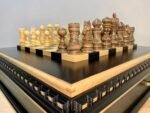 Wooden Chess Set: Board with Storage + Chess Pieces "Elegant Classic" - Image 4