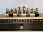Chess Set: Wooden Board with Storage + Chess Pieces "Classic Deluxe" - Image 7