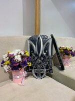 Ukrainian Trident, engraving"Glory to Ukraine/AFU" from ash wood with Black patina,Coat of arms of Ukraine,wooden Wall decor,Trizub for gift