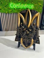 Ukrainian Trident, engraving"Glory to Ukraine/AFU" from ash wood with Black patina,Coat of arms of Ukraine,wooden Wall decor,Trizub for gift - Image 8