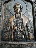 Wooden Decor "The saint Olga of Kyiv", carved wall panel , handmade, wall hanging, art living room, Birthday Gift for Mother, Wife, daughter - Image 7