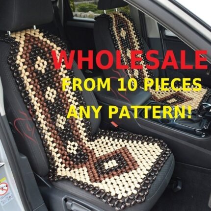 Wholesale Car Seat Covers 10 pieces wooden beaded cover custom order personal order unique gift accessories for car decor livin room bedroom