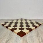 Classic Chess board Ash wood Handmade - Image 3