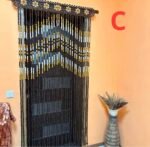 luxury beaded curtain handcrafted for living room decor