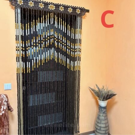 luxury beaded curtain handcrafted for living room decor