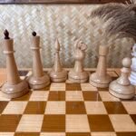 Classic Chess pieces "Old Luxury" Large size - Image 3