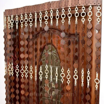 Wooden Curtain "Leaves" multicolor – Blinds, Room Divider & Home Accent