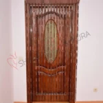 Wooden Curtain “Rustic Plank” – Handmade curtain for windows, doors, partitions - Image 3