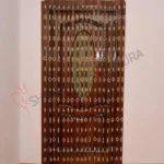 Wooden Curtain “Rustic Plank” multicolor - Handmade divider, Blinds & Stylish home decor - Image 3