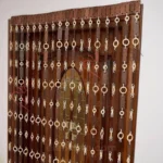 eco friendly beaded curtain natural style room divider
