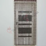 Handmade Curtain “Diamonds” - Wooden beads, Room divider and Wall decor - Image 4