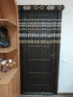 Wooden Bead Curtain – Decorative Partition for home & All sizes - Image 4