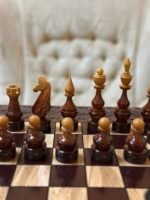 Luxury Chess pieces "Elite" with Ombre color and Glossy finish - Image 5