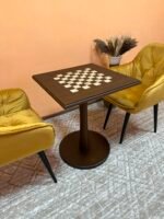 Wooden Classic Chess Table "Intelligent Elegance" Ash wood - Image 2