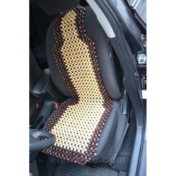 Handmade Wooden Beaded Cover for Car Seat