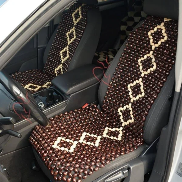 beaded car seat cover