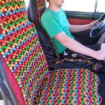 Jamaica Beaded Car Seat Cover