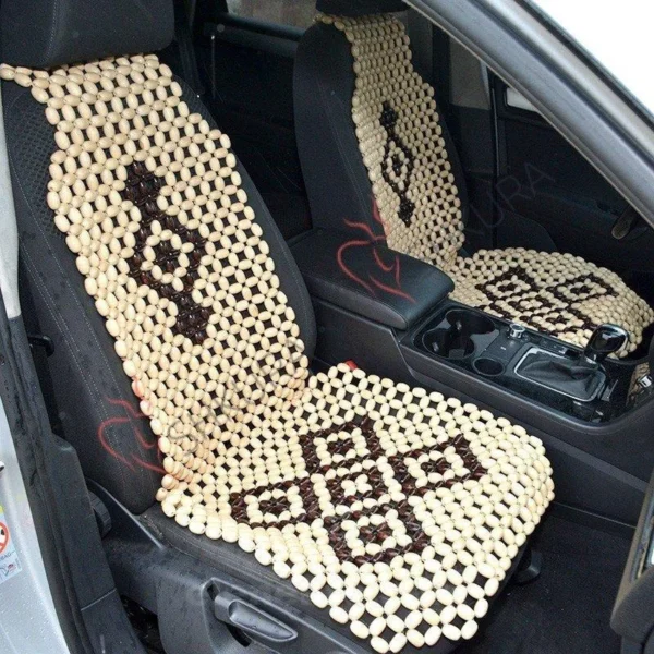 Wooden Beaded Seat Cover