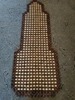 Beaded Car Seat Cover