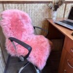 Natural sheepskin car seat cover