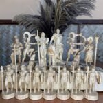 Chess pieces "Warriors of Sparta", Ash wood - Image 3