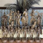 Chess pieces "Warriors of Sparta", Ash wood - Image 4