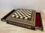 Chess Board "Royal Light" with Two Drawers - Image 12