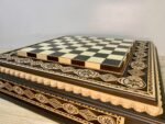Chess Board "Royal Light" with Two Drawers - Image 10