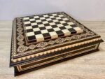 Chess Board "Royal Light" with Two Drawers - Image 7