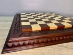 Handcrafted Wooden Chess Board "Leaves" - Image 9