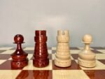 Wooden Chess pieces "Classic Luxe" Glossy - Image 7