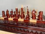 Wooden Chess pieces "Classic Luxe" Glossy - Image 8