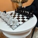 Glossy Chess pieces "Classic Luxe" Black & White - Image 4