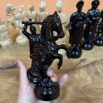 Large Wooden Chess pieces "Ukrainian Cossacks" - Image 5