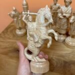 Large Wooden Chess pieces "Ukrainian Cossacks" - Image 6