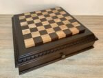 Multifunctional Chess Board with 2 Drawers for storing chess pieces - Image 14