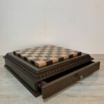 Multifunctional Chess Board with 2 Drawers for storing chess pieces