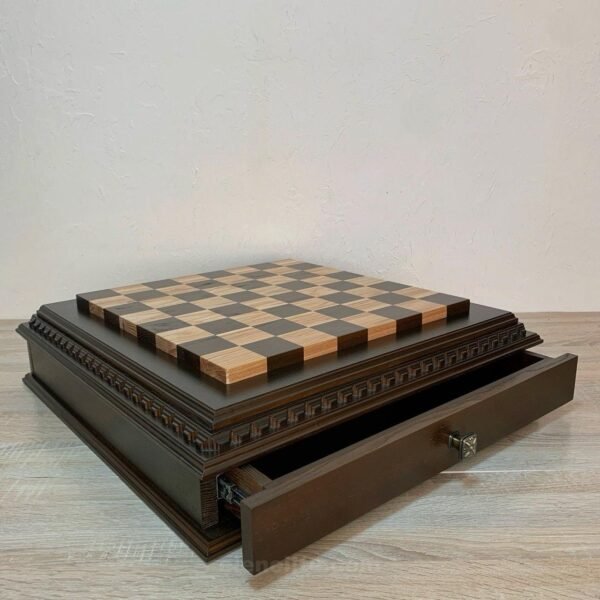 Multifunctional Chess Board with 2 Drawers for storing chess pieces