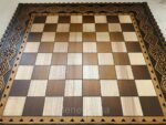 Hand-carved Wooden Chess board, Ombre color - Image 7