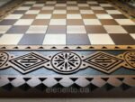 Hand-carved Wooden Chess board, Ombre color - Image 6
