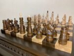 Chess set: Multifunctional Chess Board with 2 Drawers + pieces "Classic Luxe" - Image 14