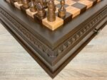 Chess set: Multifunctional Chess Board with 2 Drawers + pieces "Classic Luxe" - Image 5